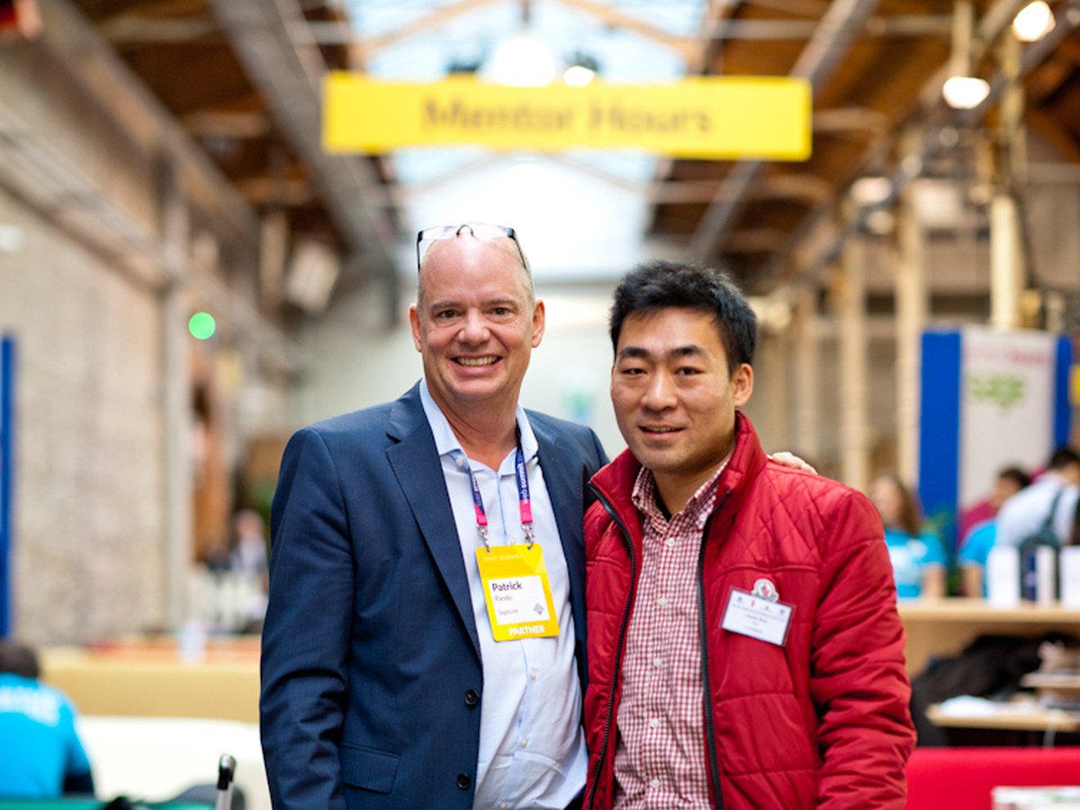 Patrick Pando at Web Summit, 2015